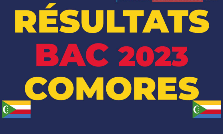 Resultats du BAC General 2023 aux Comores PDF