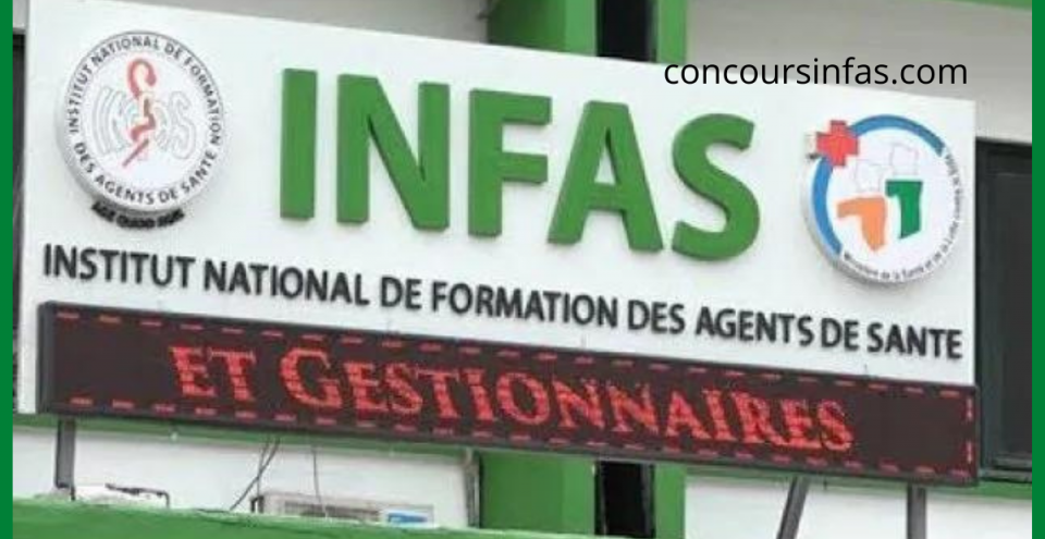 CONCOURS DIRECTS D'ENTREE A L'INFAS SESSION 2023
