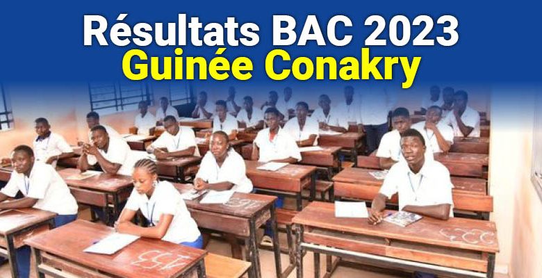 Taux de réussite de l'examen du BAC session 2023 en Guinée Conakry